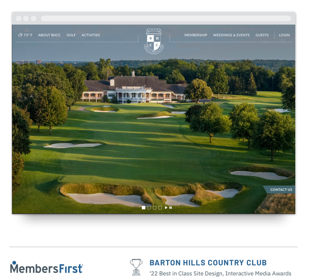 Barton Hills 2022 Website Award Winner